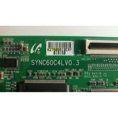 T-CON / SAMSUNG LJ94-02780B / 2780B / SYNC60C4LV0.3 / PANEL´S LTA400HA11 / LTA400HA07 / MODELOS 40LE45Q / 40E200U1 / 40LV665D / 40RV525R / VR-4085DF - Imagen 2